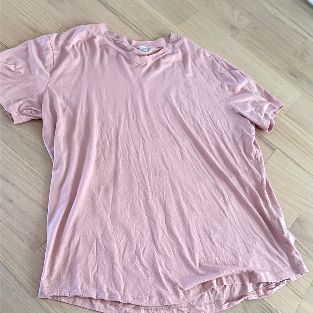 Swet Tailor Light Pink Short Sleeve Tee